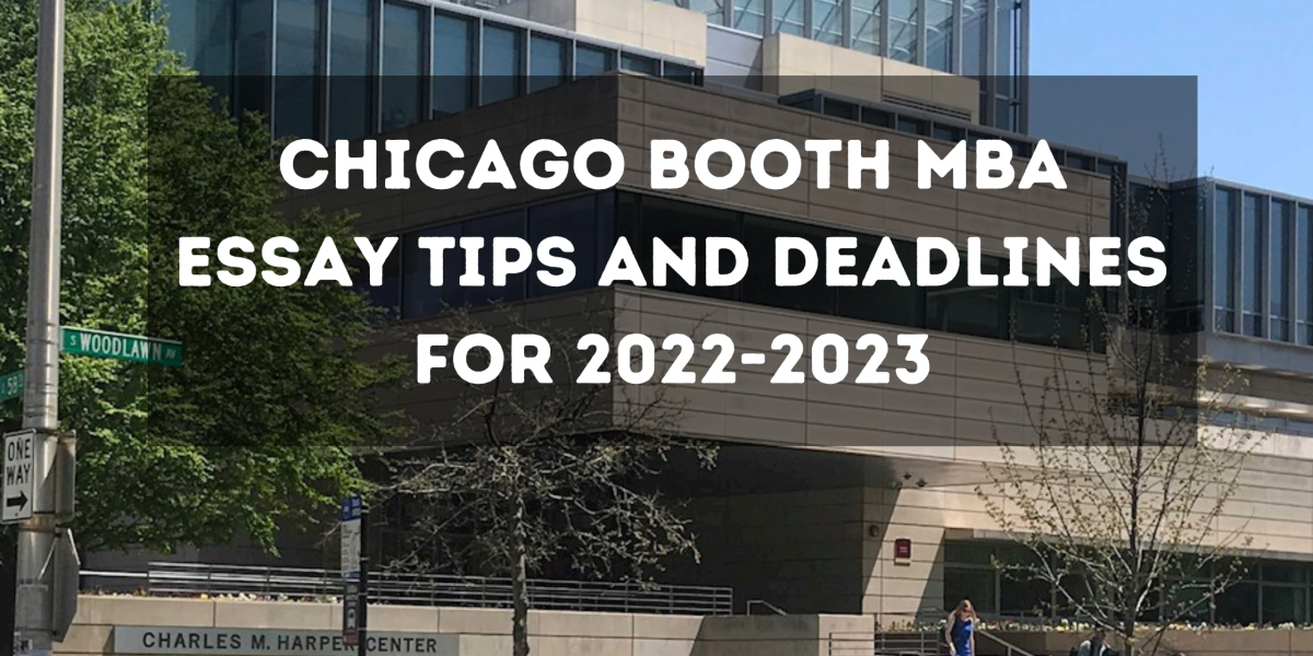 chicago booth essay mba